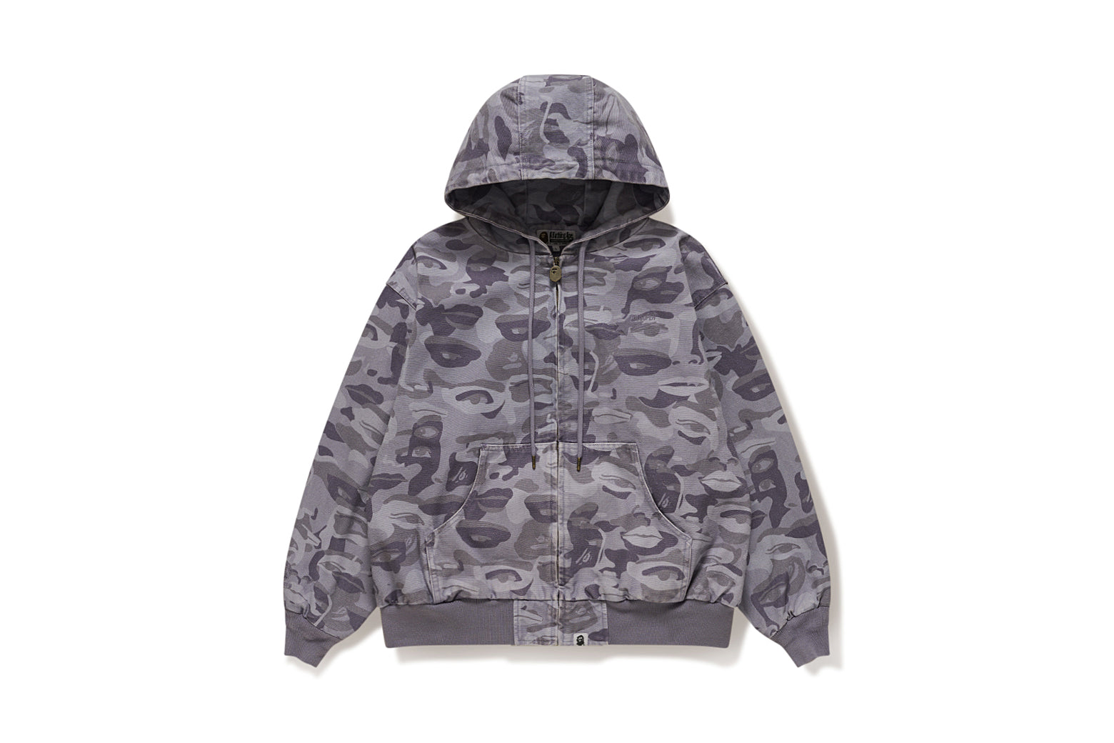 베이프 X KIDSUPER 자켓 SOLID CAMO JACQUARD JACKET 4월 신상 1L23-140-909 - 상세 이미지 3