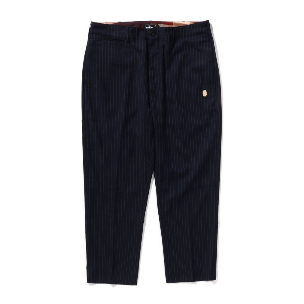 베이프 바지 STRIPE PANTS 4월 신상 7L30-152-308 - 상품 이미지