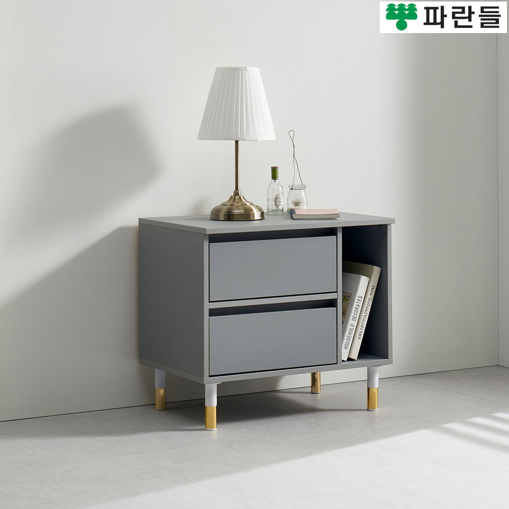 파란들가구 반하나 600 편수2단서랍 거실장 거실수납장 - 상세 이미지 2