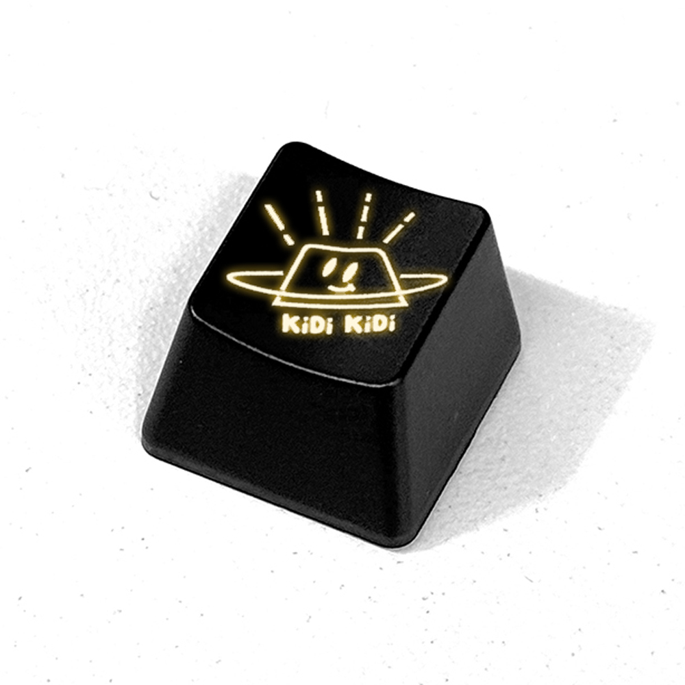 키캡 주문제작 레이저 각인 인쇄 LED 투과 기계식 키보드 OEM R1 키보드 키링 가방 꾸미기 - 상세 이미지 4