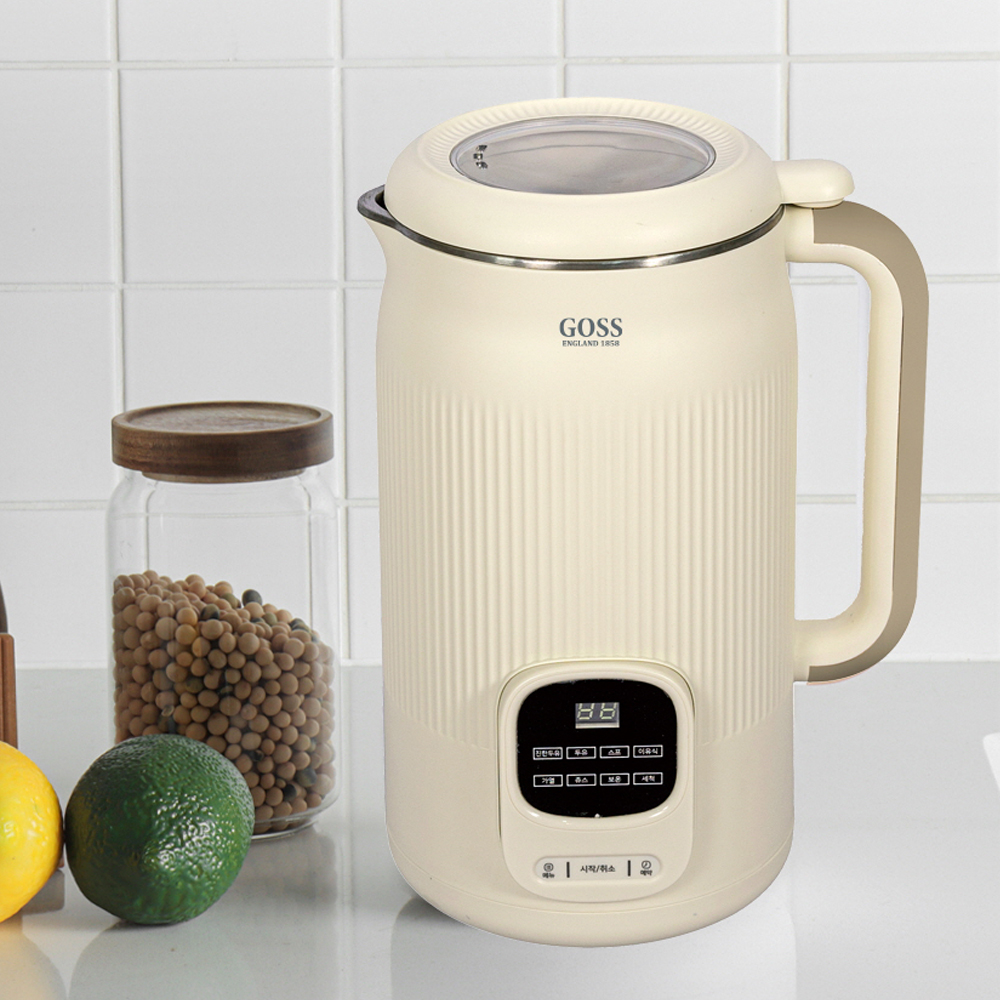 고스 두유제조기 두유기 죽 주스 이유식 두유메이커 1200ml