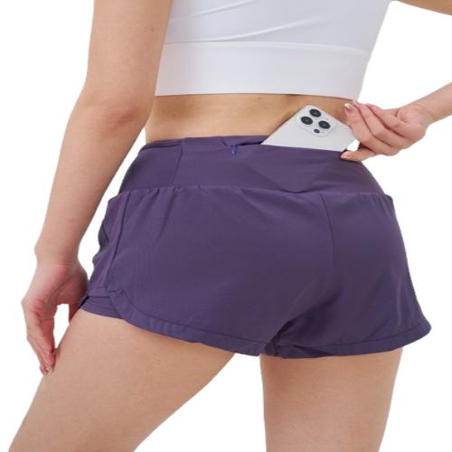 러닝벨트 겸용 러닝반바지 러닝쇼츠 마라톤 투인원 속바지 숏팬츠 3부 운동복 - 상세 이미지 5