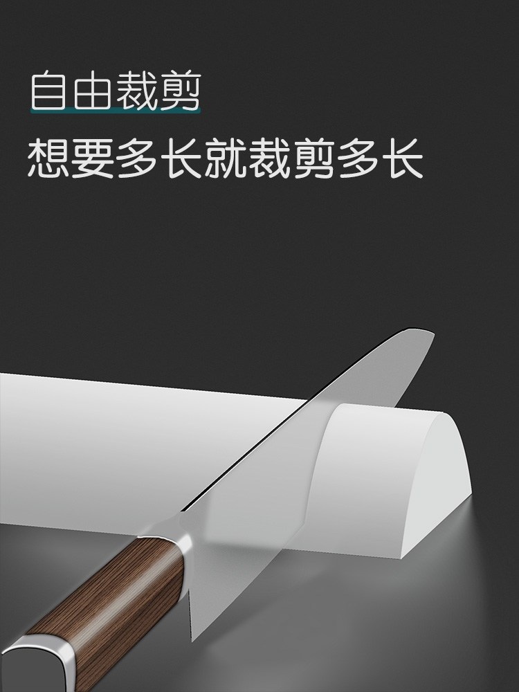 샤워부스 물막이 화장실 문지방 보호대 싱크대 틈새차단 제트 임계값고체보수+스트립50cm+속건성접착제 - 상세 이미지 4