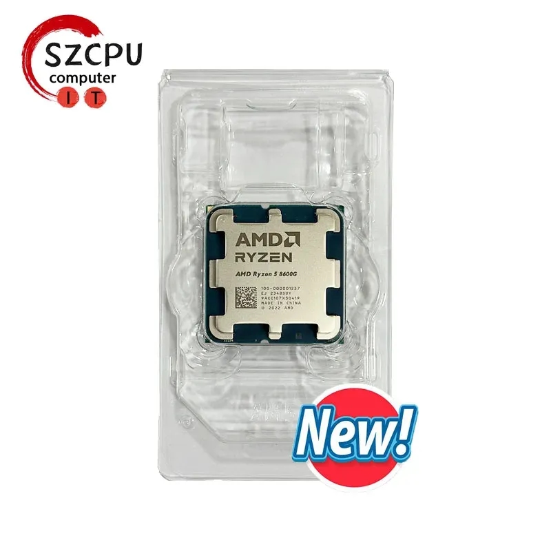 65W 호환 새로운 5 AMD AM5 8000-G 라이젠 소켓 760M 라데온 6코어 시리즈 4.3GHz 8600G CHINA : 모나코스토어