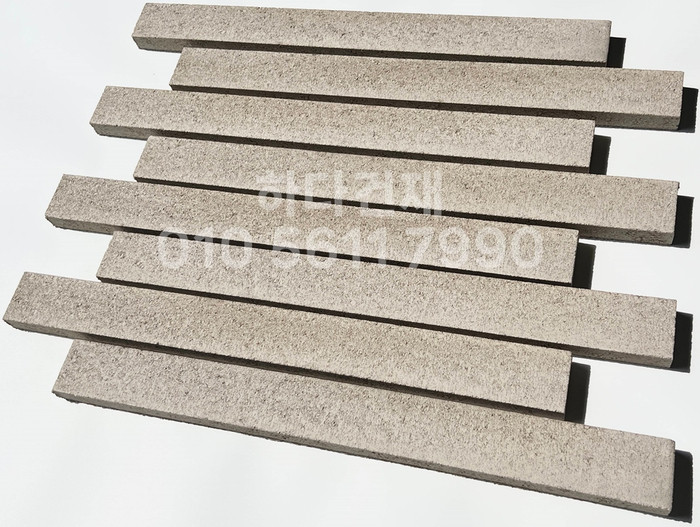 국산 모노타일 롱와이드 허니브라운 500x50x20T / 하다건재 국내생산 롱브릭타일