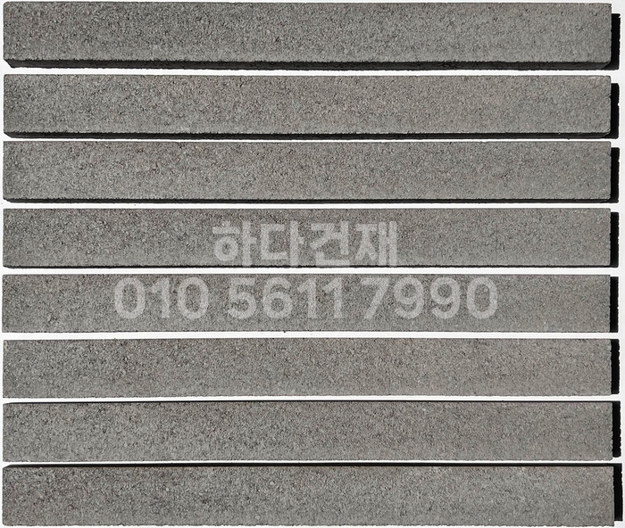 국산 모노타일 롱와이드 퓨어그레이 500x50x20T 1박스14장 / 하다건재 국내생산 롱브릭타일
