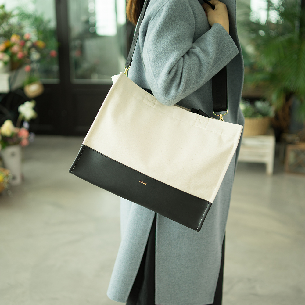 엘펀즈 캔버스 방수 국민 기저귀가방 올담백 이너백 보냉백 숄더백 쇼퍼백