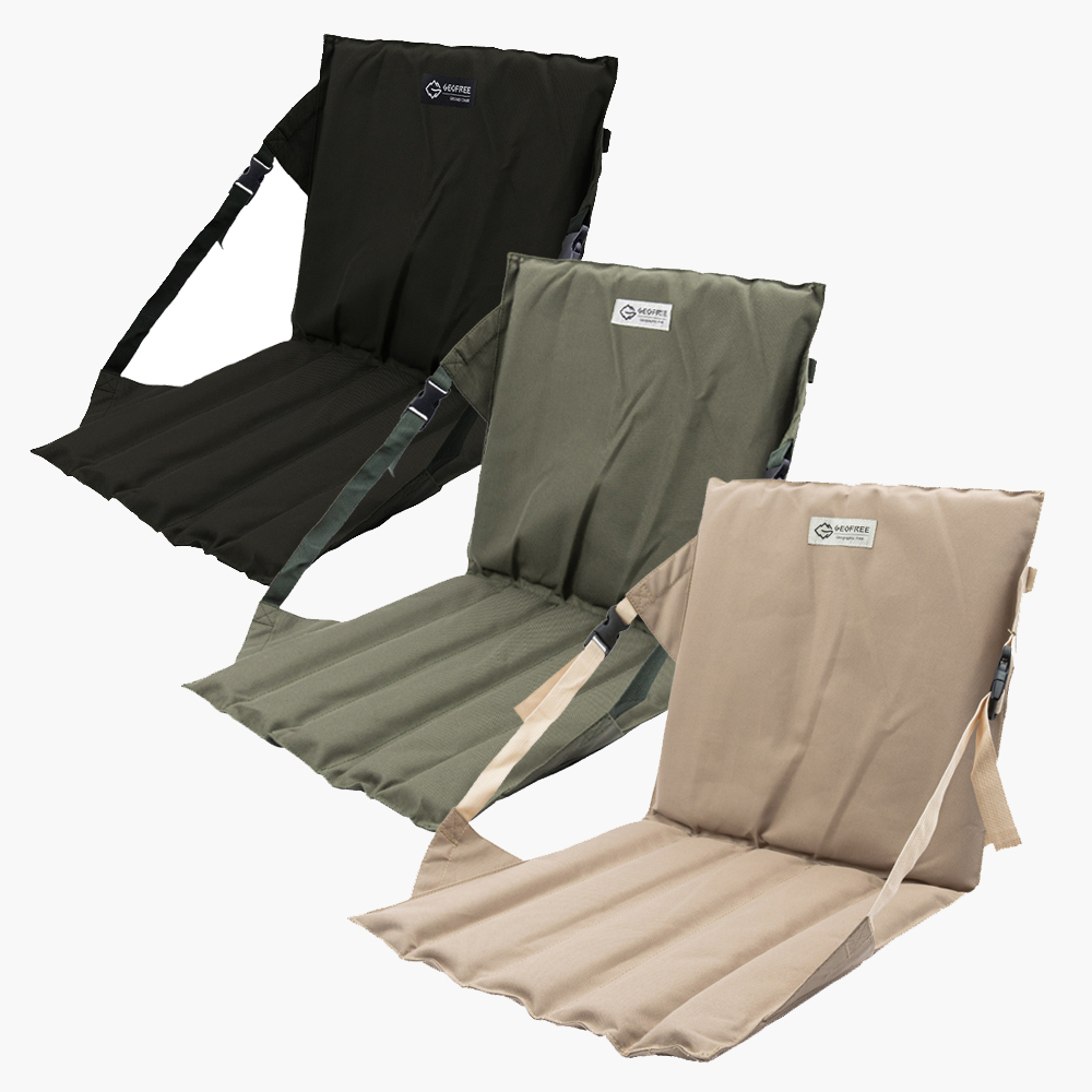 지오프리 이지롤 방석 좌식 그라운드 체어 휴대용 경량 미니 피크닉 페스티벌 차박 캠핑의자