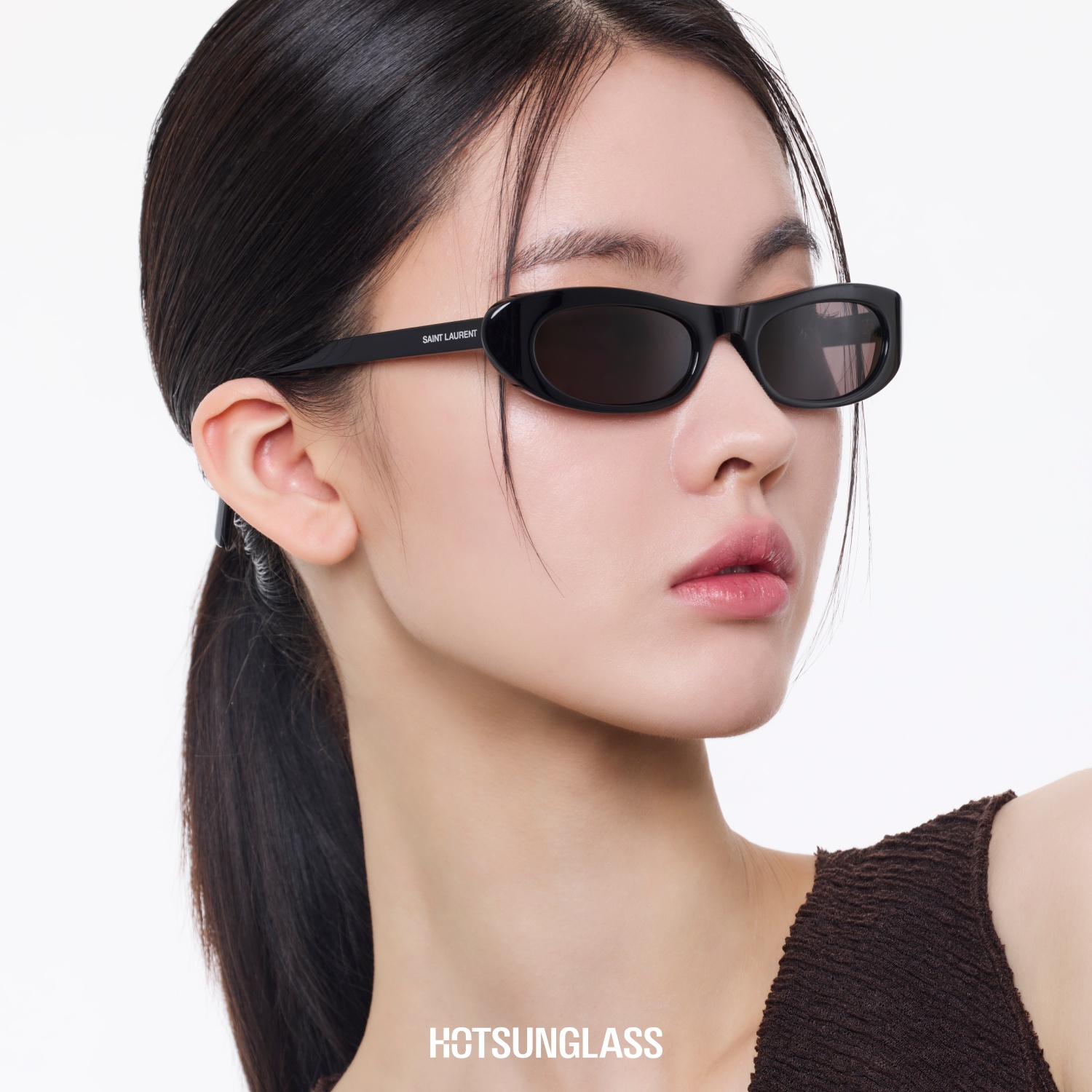 [슈퍼적립] 생로랑 선글라스 SL557 SHADE 럭셔리 패션 긱시크 오벌 헤일리 비버 - 상세 이미지 5