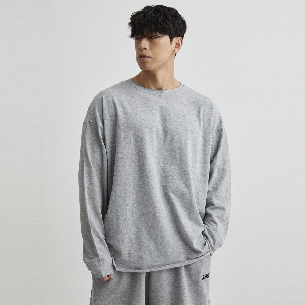 비스트모드 슬라브 데끼 남자 오버핏 긴팔티셔츠 롱슬리브 헬스 짐웨어 BSMD 제품 이미지