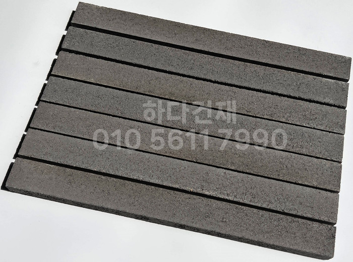 국산 모노타일 롱와이드 빈티지블랙 500x50x20T 1박스14장 / 하다건재 국내생산 롱브릭타일