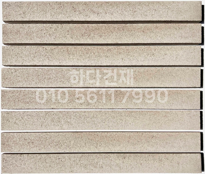 국산 모노타일 롱와이드 허니브라운 500x50x20T / 하다건재 국내생산 롱브릭타일