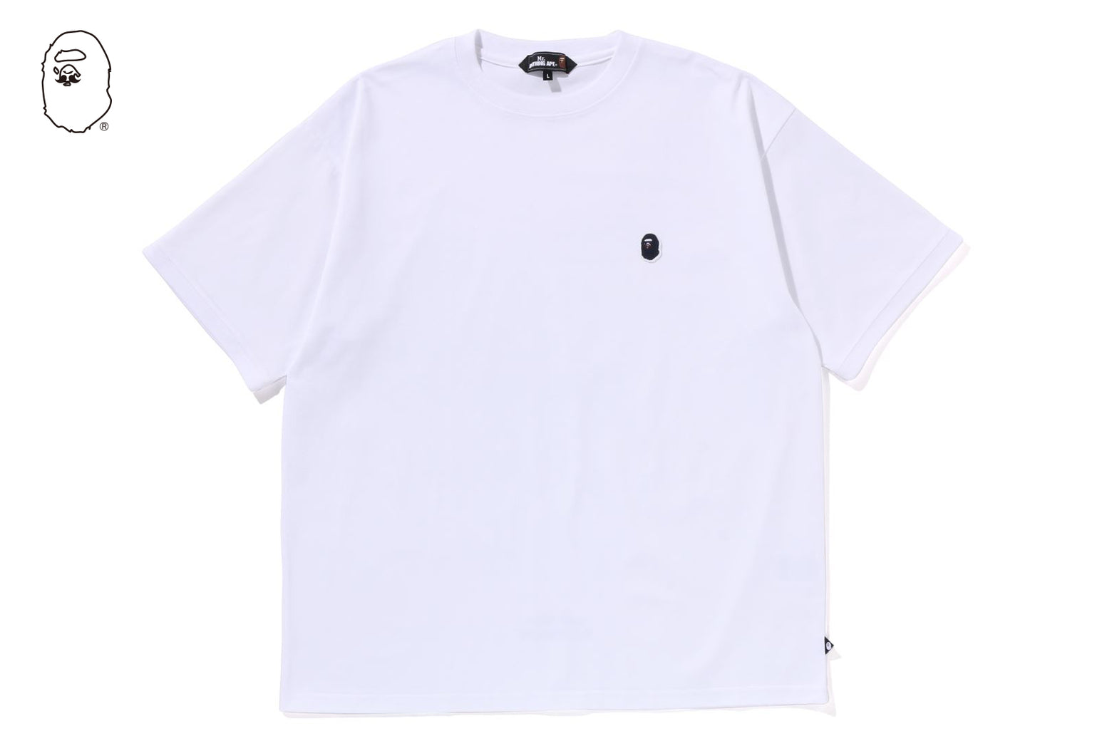 베이프 반팔티 ONE POINT BASIC TEE 4월 신상 7L30-110-302 - 상세 이미지 2