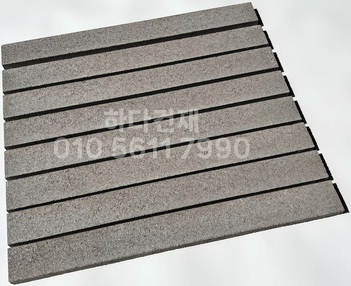 국산 모노타일 롱와이드 퓨어그레이 500x50x20T 1박스14장 / 하다건재 국내생산 롱브릭타일