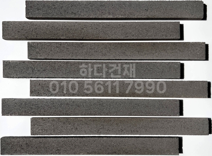 국산 모노타일 롱와이드 빈티지블랙 500x50x20T 1박스14장 / 하다건재 국내생산 롱브릭타일