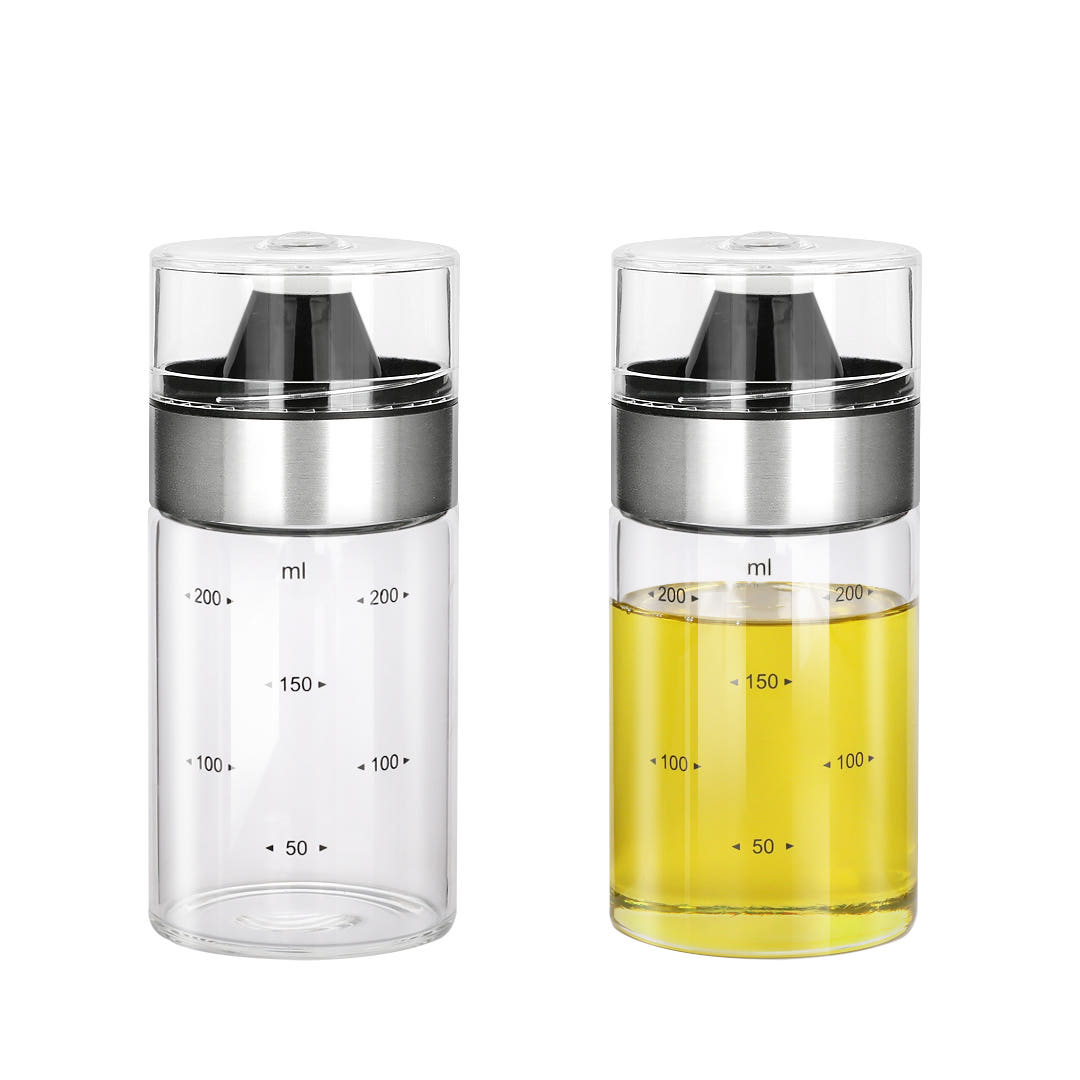 내열유리 양념 소스통 참기름 오일병 간장병 250ml 2p - 상세 이미지 5