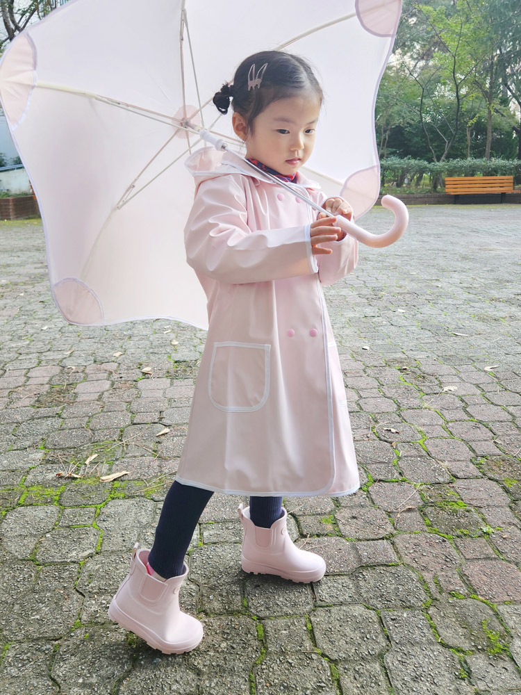 노르디코 아기우비 두돌아기우비 여아레인코트 국내제조