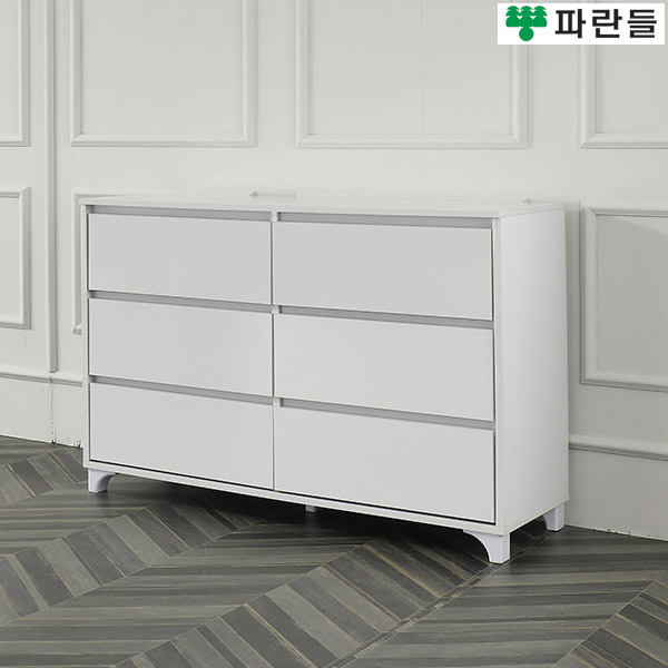 파란들가구 반하나 LPM 1150 와이드 3단서랍장 침실서랍장 - 메인 이미지