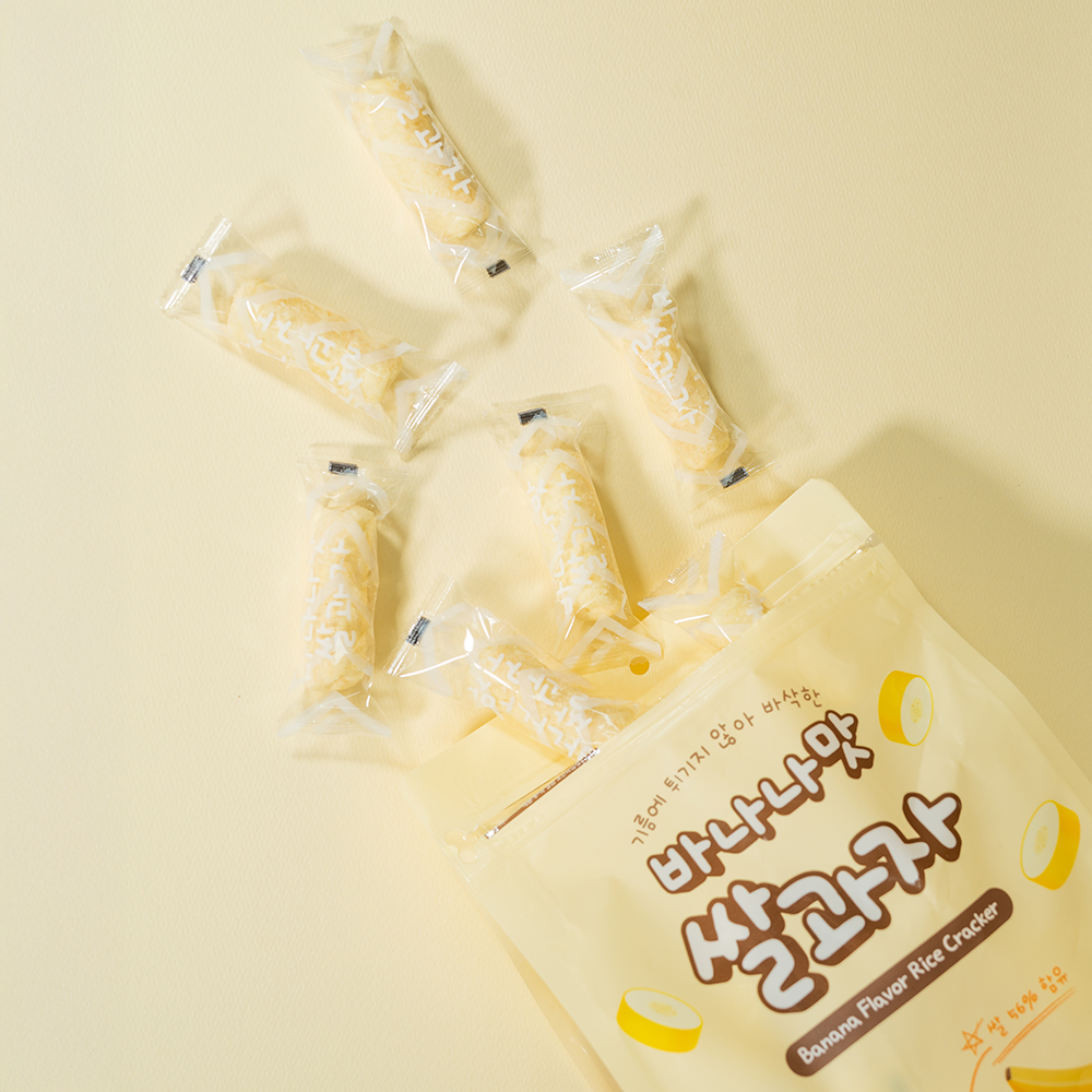 [대용량] 바나나맛쌀과자 210g, 1개 - 상세 이미지 4