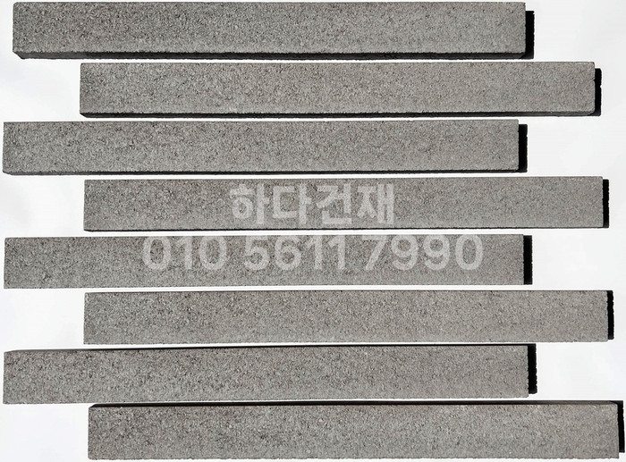 국산 모노타일 롱와이드 퓨어그레이 500x50x20T 1박스14장 / 하다건재 국내생산 롱브릭타일