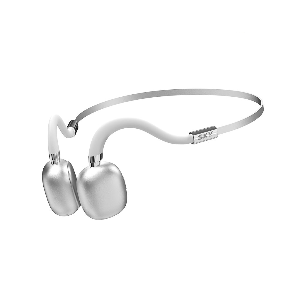 핏 BC1 골전도 무선 블루투스 헤드폰 헤드셋 실버