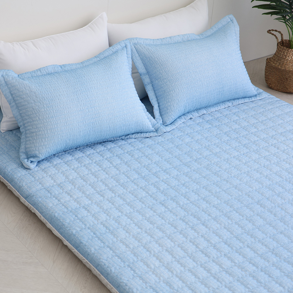 아르떼베딩 미끄럼방지 시어서커 시원한 여름 요커버 싱글/더블/퀸