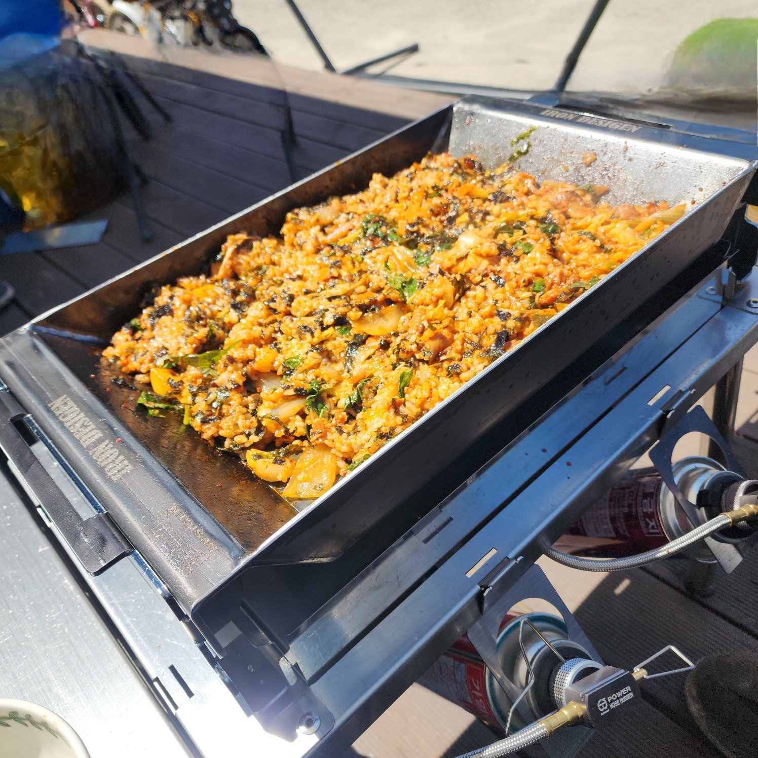 아이언디자인 논슬립 그리들 IGT호환 철판요리 전골요리 무쇠그리들