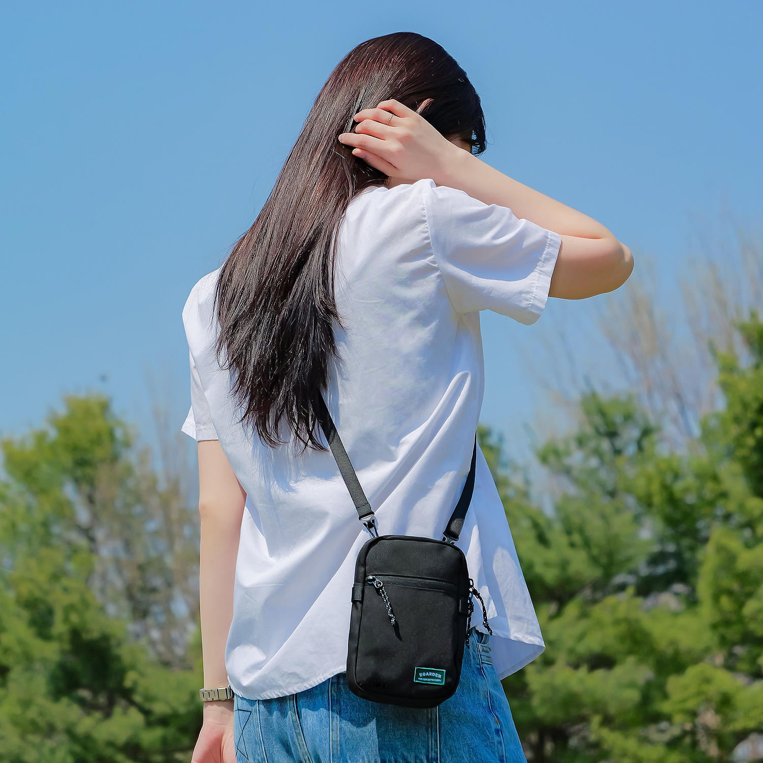 에가든 트래블러 미니 크로스백 데일리 소형 여행 보조 핸드폰 스마트폰 가방