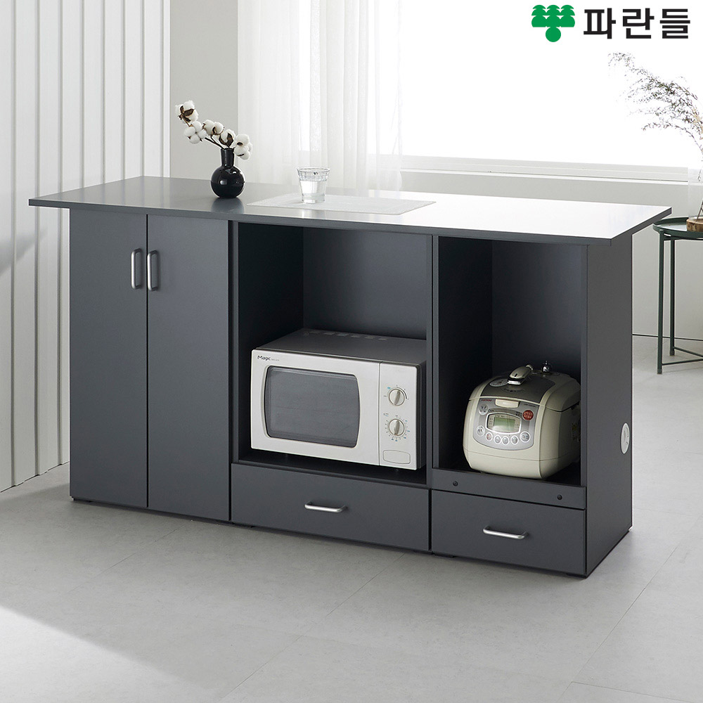 파란들가구 반하나 결합형1600 아일랜드식탁 아일랜드홈바 - 상세 이미지 2