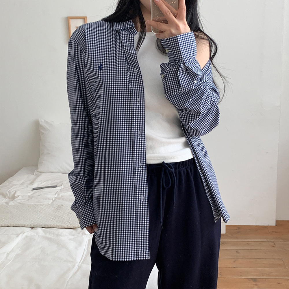 폴로 체크 셔츠 남성 랄프로렌 남방 이미지 6