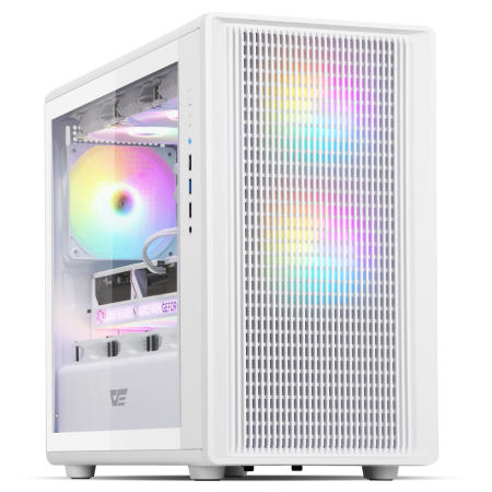 다크플래쉬 다크플래쉬 DB460M MESH RGB (화이트) 미니케이스
