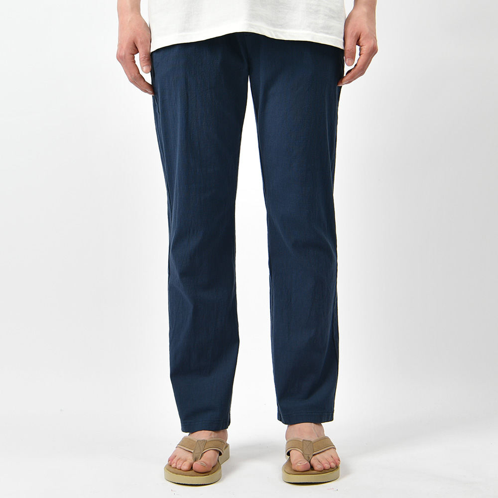 남자 린넨바지 여름 마 밴딩 스판 일자 팬츠 - 상세 이미지 4