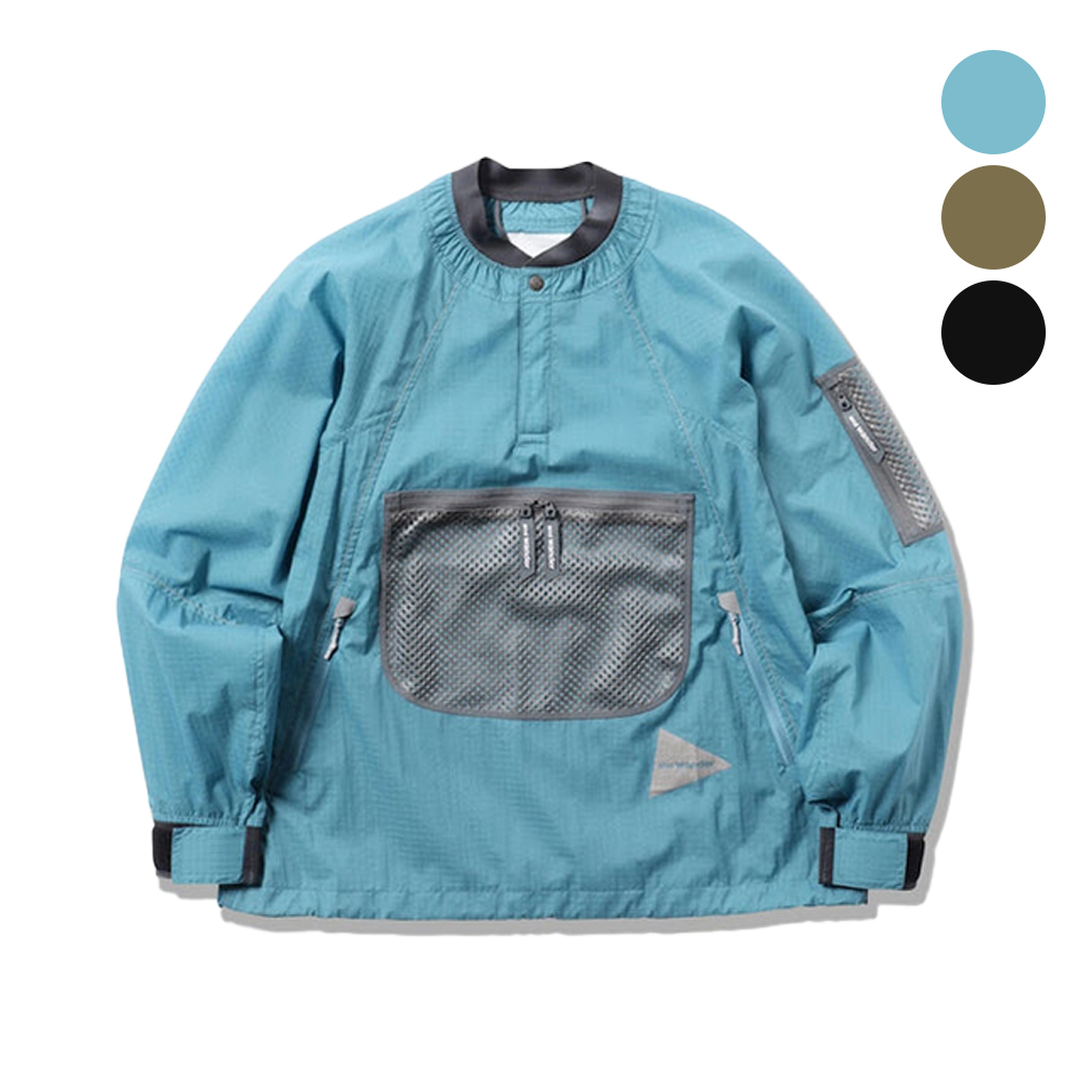 앤드원더 재킷 breath rip pullover jacket 25SS 남녀공용 5745121011 - 메인 이미지