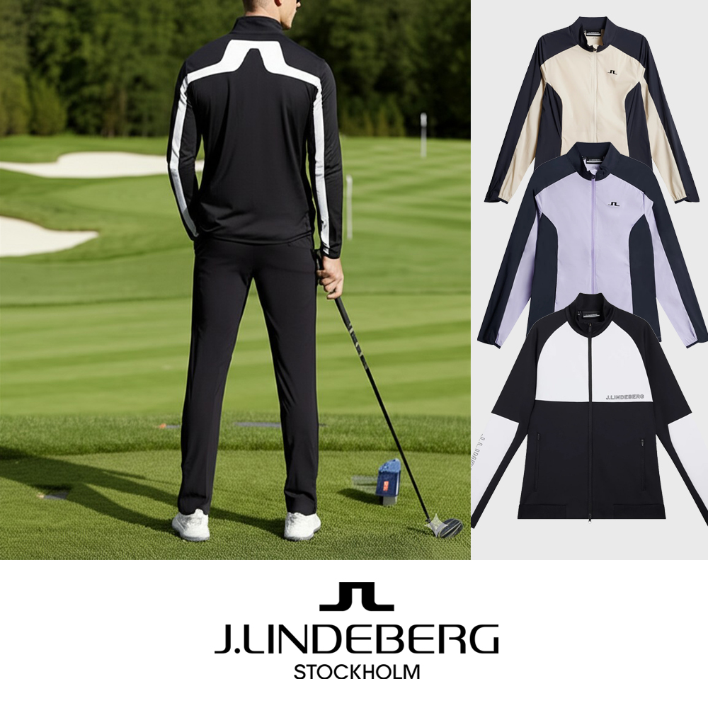 제이린드버그 골프웨어 바람막이 자켓 여성 남성 미드레이어 자비스 집업