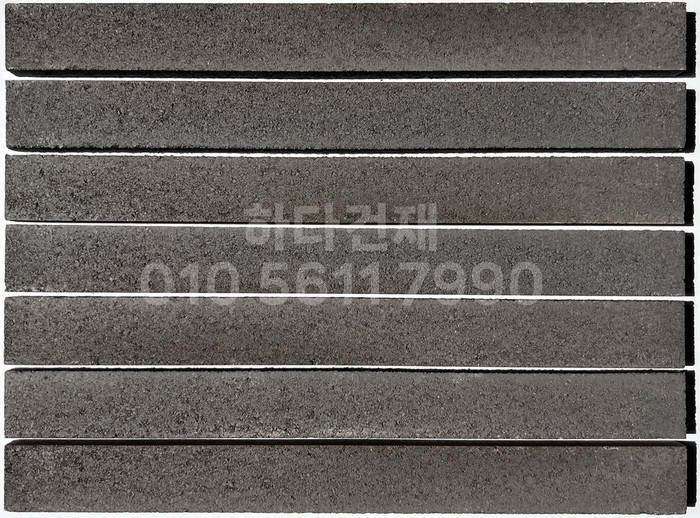 국산 모노타일 롱와이드 빈티지블랙 500x50x20T 1박스14장 / 하다건재 국내생산 롱브릭타일