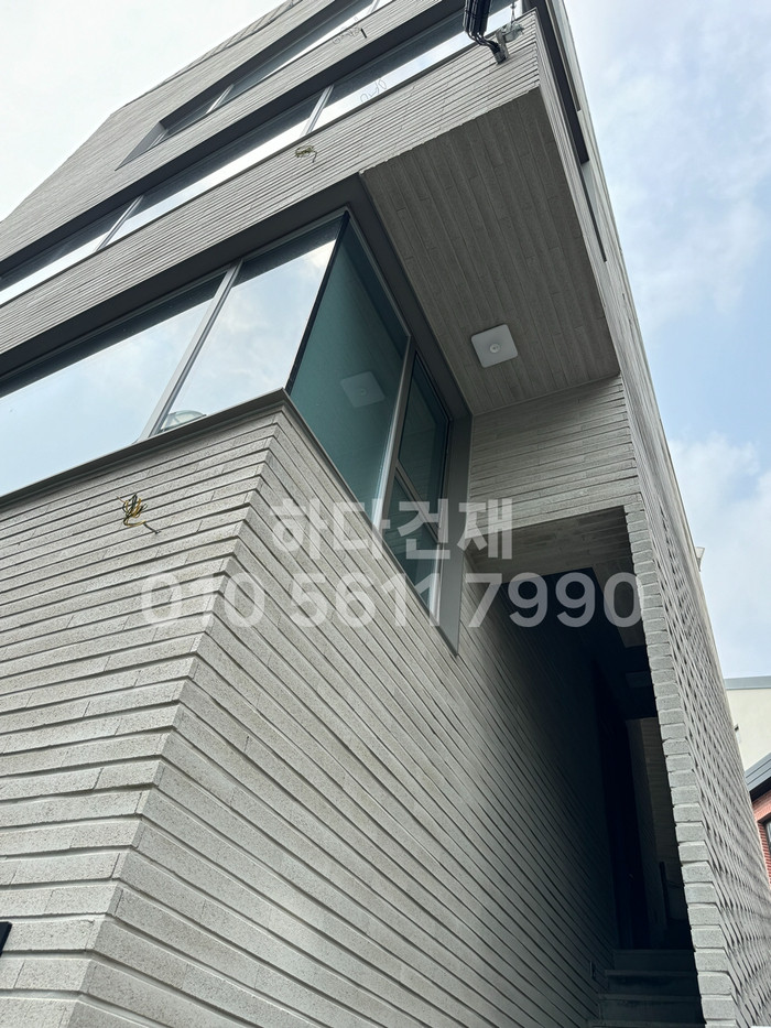 국산 모노타일 롱와이드 베이직그레이 500x50x20T 1박스14장 / 하다건재 시공사례 국내생산 롱브릭타일