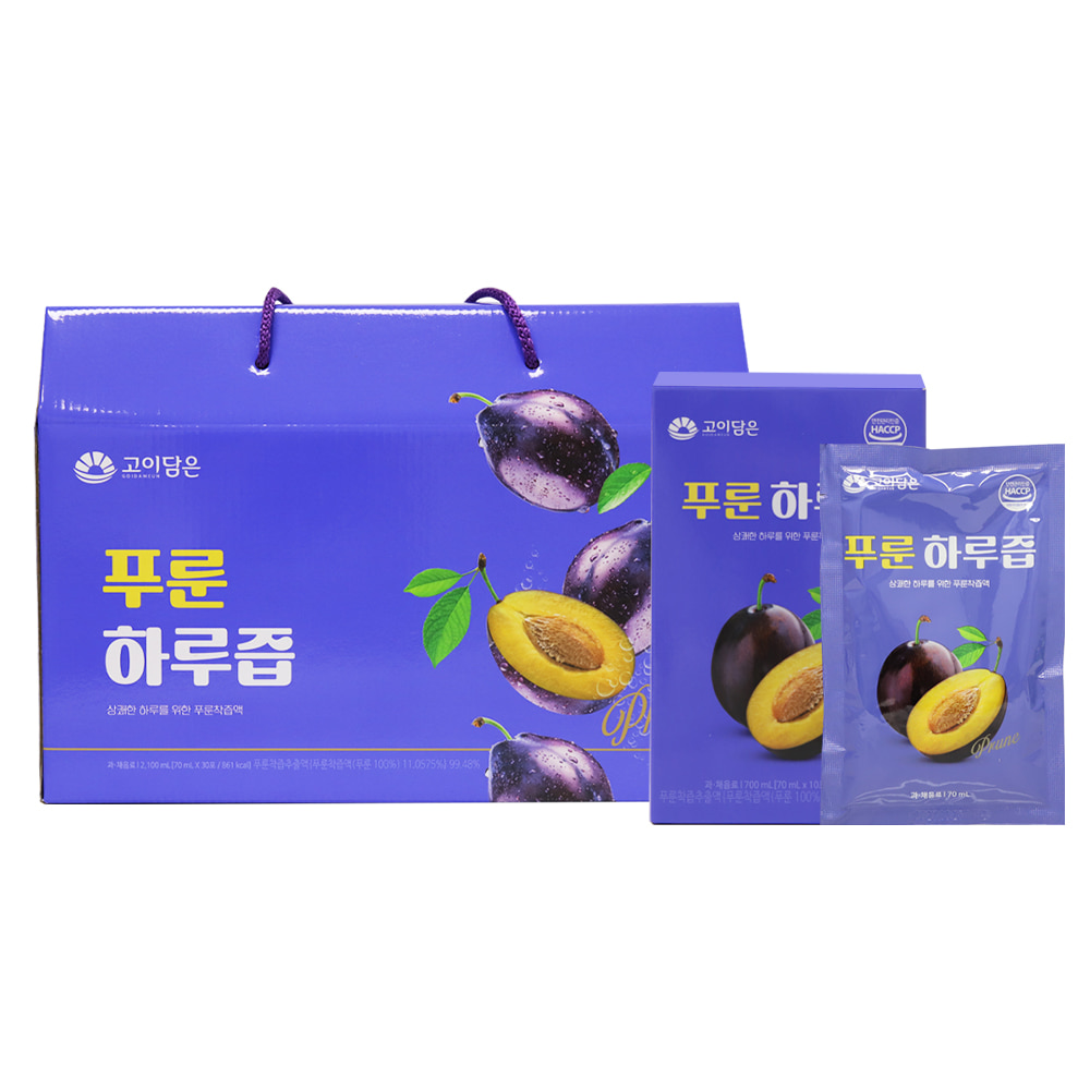 하루즙 임산부 푸룬주스 먹는법 70ml x 30포 - 상세 이미지 2