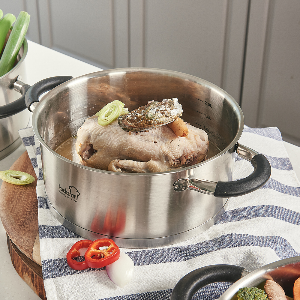 독일 콕스타 그랜드젬마 스텐 인덕션 양수냄비 20cm 인덕션용 냄비