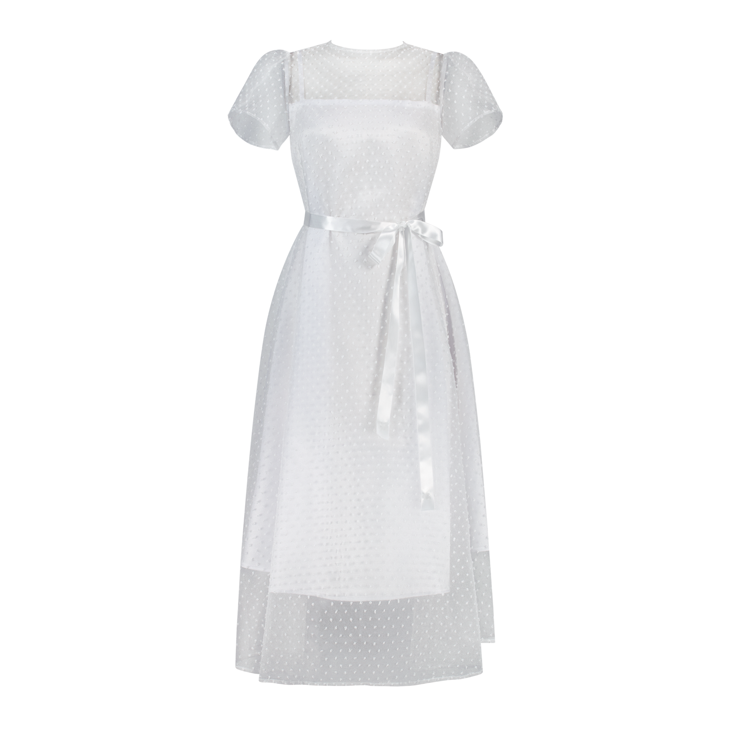 [엠므 아르무아] DAISY Dress 데이지 스몰웨딩 셀프웨딩 촬영 원피스 대여 (white) - 상품 이미지