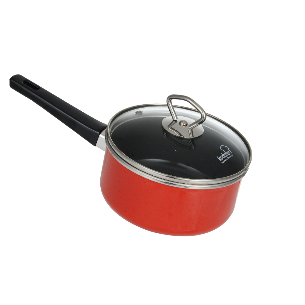 독일 콕스타 프리머스레드 인덕션 편수냄비 16CM 인덕션용 이유식 라면 냄비