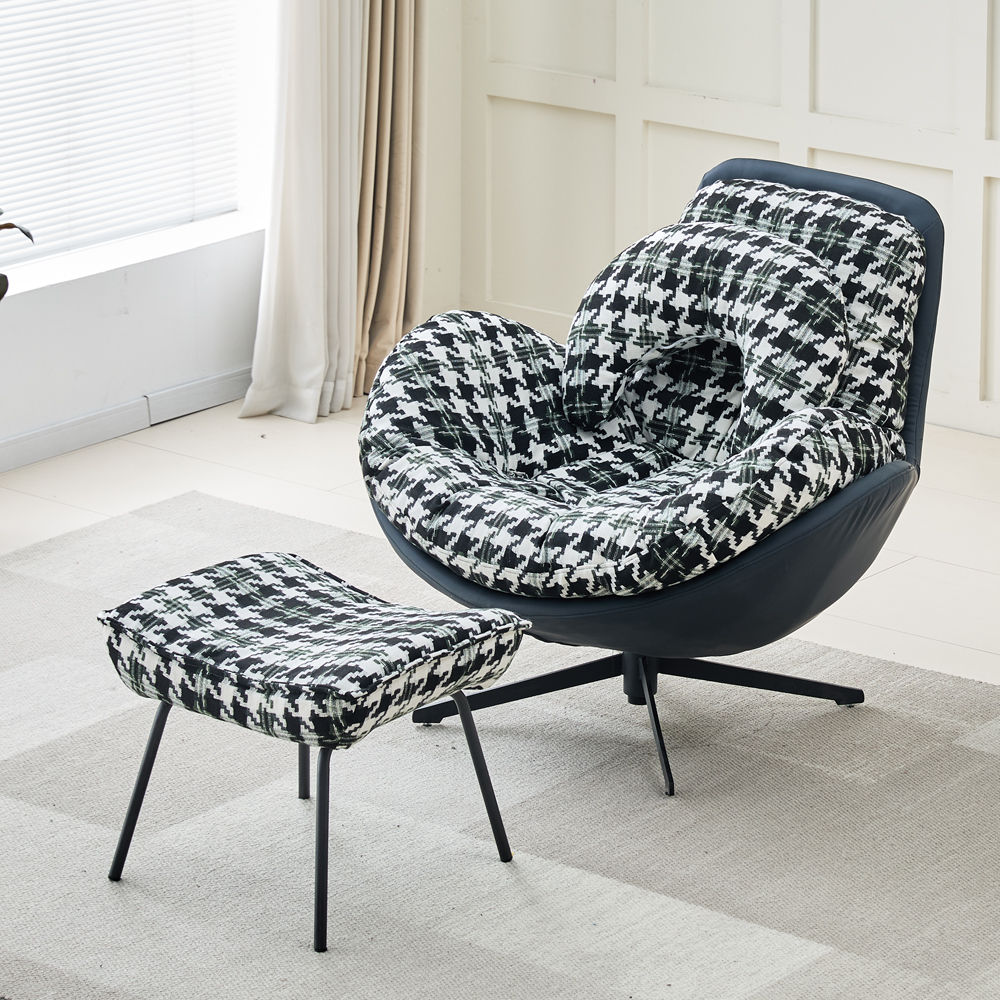 RM디자인 RM-SF 블루 푹신한 수유 서재 안락 라운지 1인용 의자 소파