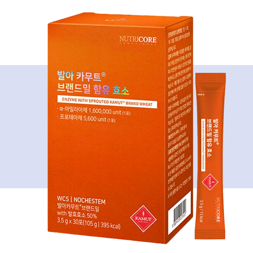 뉴트리코어 발아카무트효소 카무트 효소 30포X1개 - 상세 이미지 4