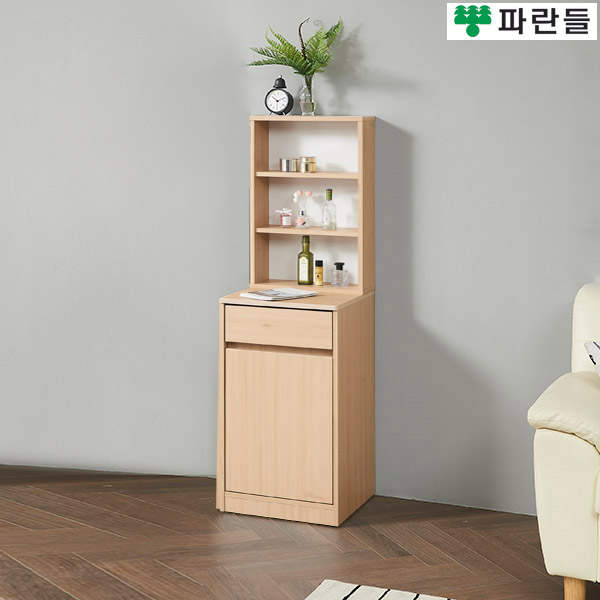 파란들가구 반하나 상판18T 400 수납화장대 수납화장대 콘솔 - 상세 이미지 2