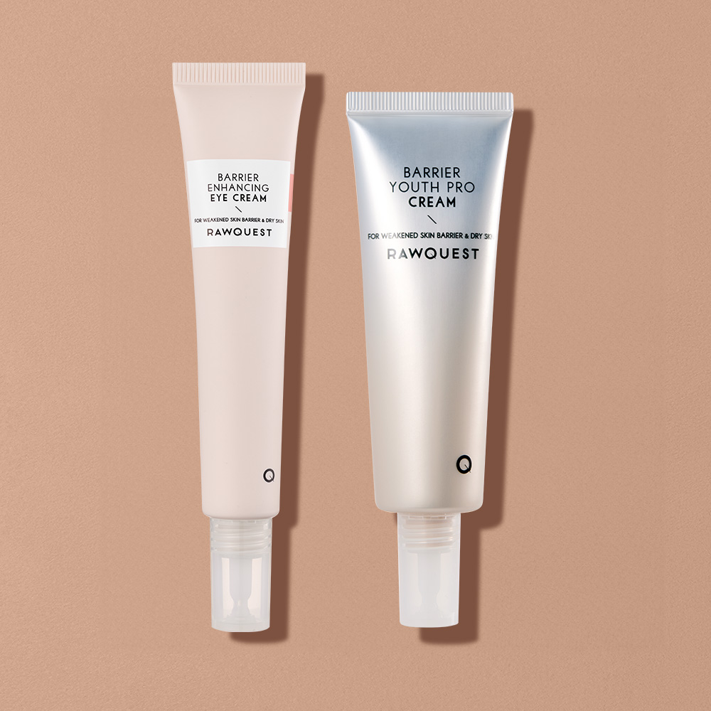 로우퀘스트 베리어 인핸싱 아이크림 30ml + 유스 프로 크림 50ml 2종 세트 - 상품 이미지