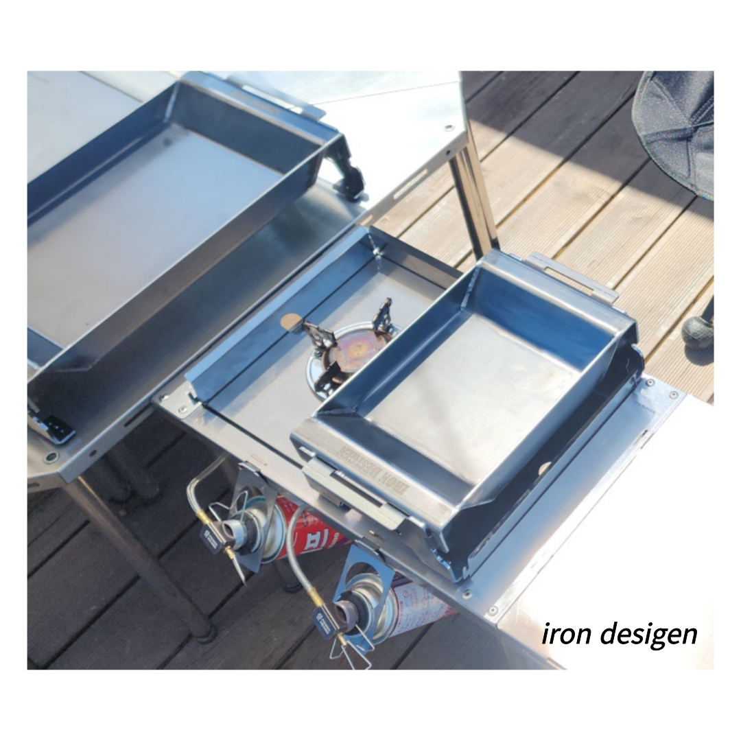 아이언디자인 논슬립 그리들 IGT호환 철판요리 전골요리 무쇠그리들