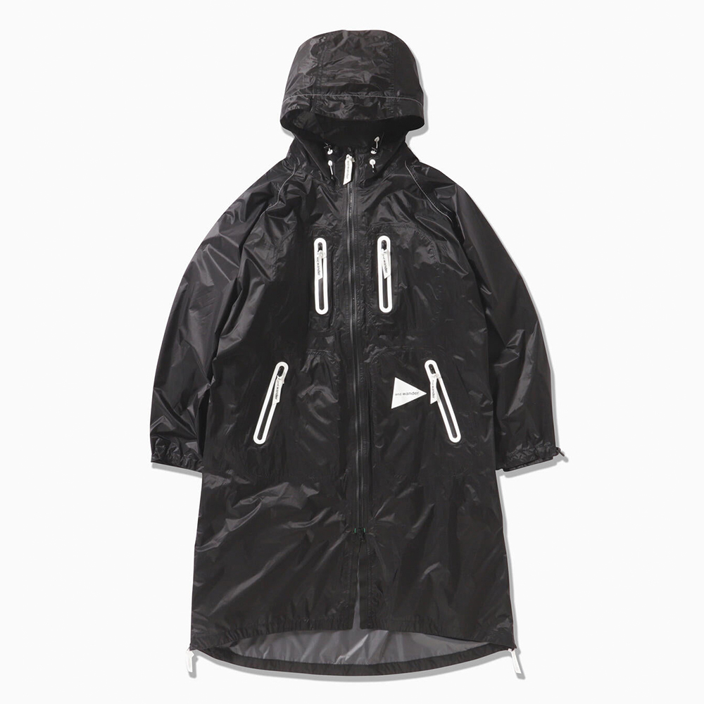 앤드원더 레인 자켓 fly rain long coat 25SS 후드 우비 5745111003 - 상세 이미지 3