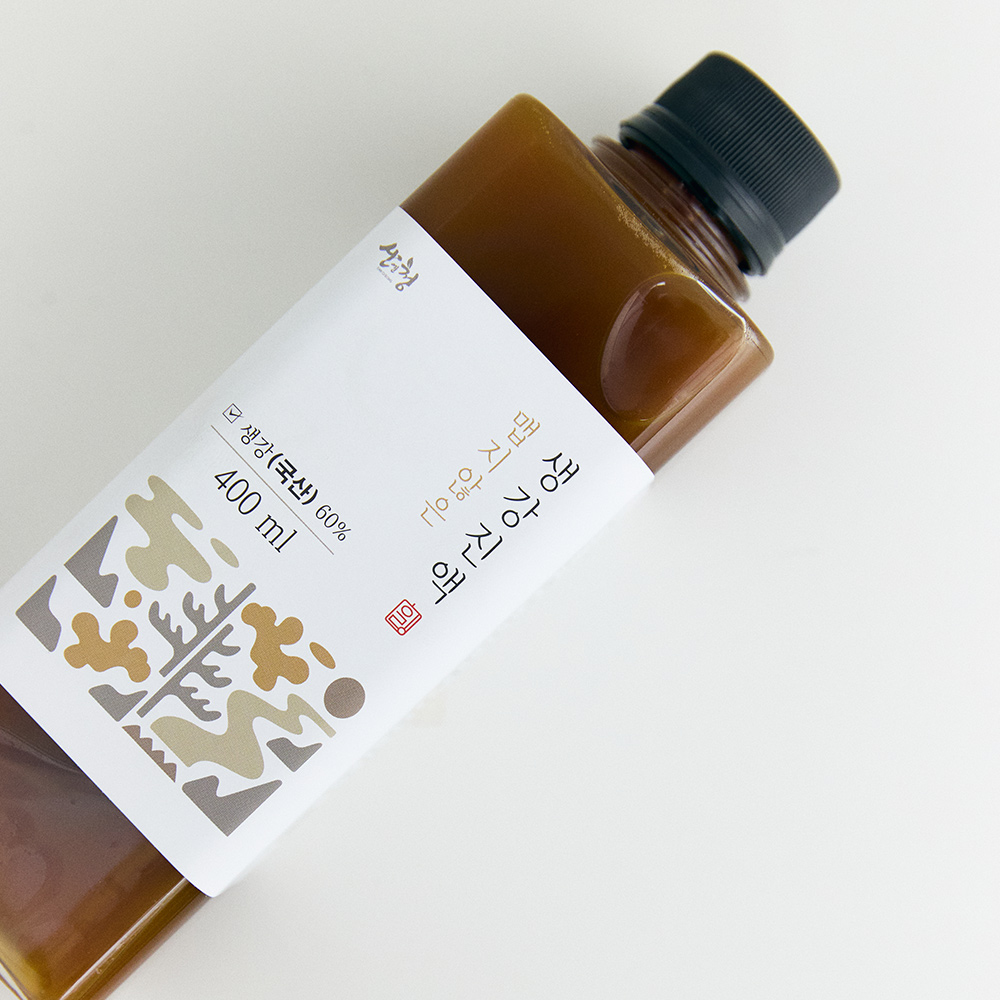 지리산 산청 맵지않은 생강차 생강원액 400ml (생강청) 힐링힐 - 상세 이미지 3