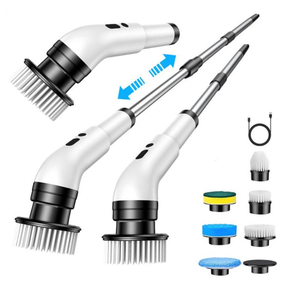 화장실 롱 청소솔 욕실 틈새 6종 브러쉬 바닥 전동 슈퍼파워 세제분사 천장