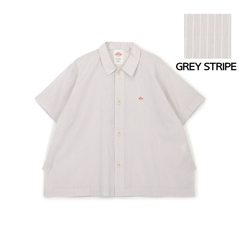 단톤 여성 쇼트 슬리브 반팔셔츠 25SS DT-B0351CCV 36 PINK STRIPE - 상세 이미지 3