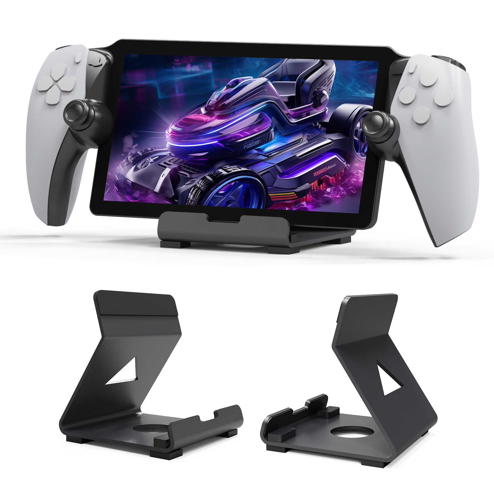 PS5 플스 포털 거치대 스팀덱 닌텐도스위치2 거치대 스탠드 도거 - 상세 이미지 2